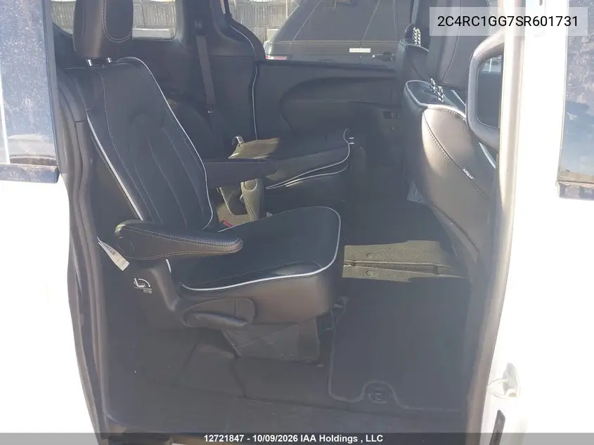 2025 CHRYSLER PACIFICA VIN 2C4RC1GG7SR601731 — фото 8