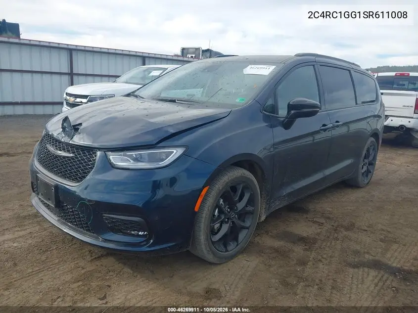 2025 CHRYSLER PACIFICA VIN 2C4RC1GG1SR611008 — фото 2