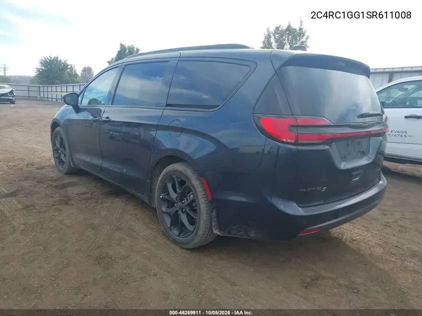 2025 CHRYSLER PACIFICA VIN 2C4RC1GG1SR611008 — фото 3