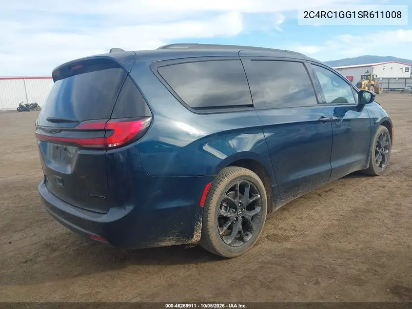 2025 CHRYSLER PACIFICA VIN 2C4RC1GG1SR611008 — фото 4