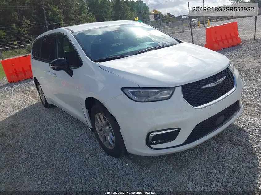 CHRYSLER PACIFICA 2025, VIN 2C4RC1BG7SR553932