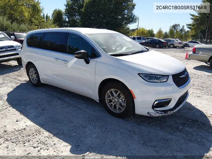 CHRYSLER PACIFICA 2025, VIN 2C4RC1BG0SR531688