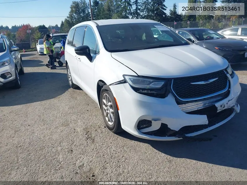 CHRYSLER PACIFICA 2025, VIN 2C4RC1BG3SR513461
