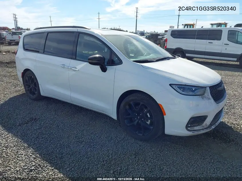 CHRYSLER PACIFICA 2025, VIN 2C4RC1GG3SR520340