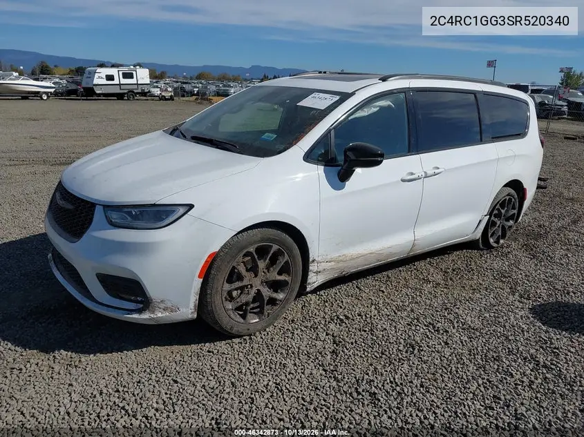 2025 CHRYSLER PACIFICA VIN 2C4RC1GG3SR520340 — фото 2