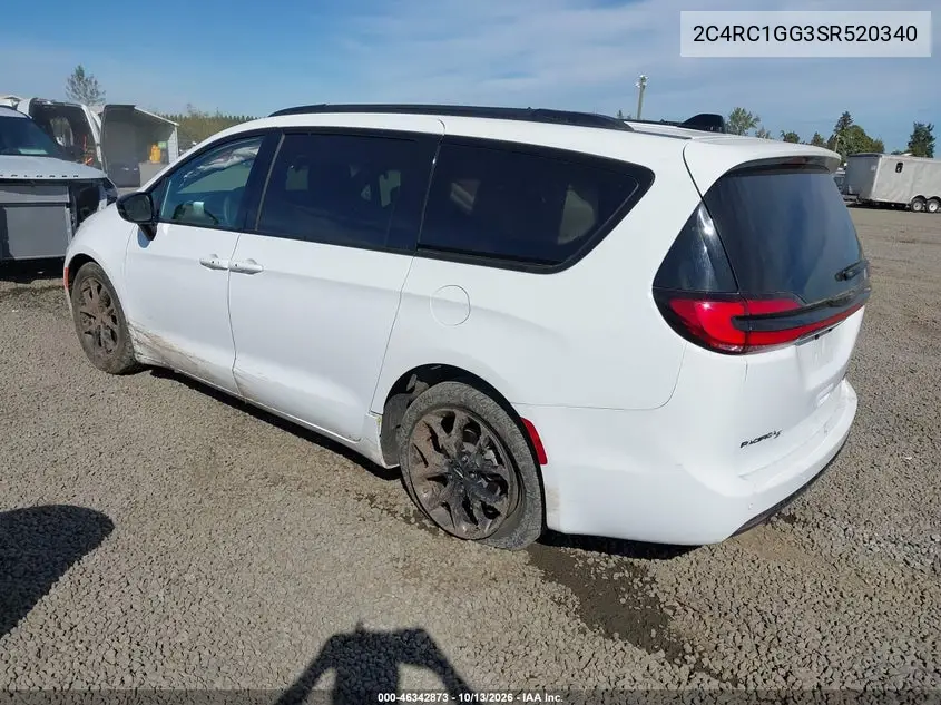 2025 CHRYSLER PACIFICA VIN 2C4RC1GG3SR520340 — фото 3