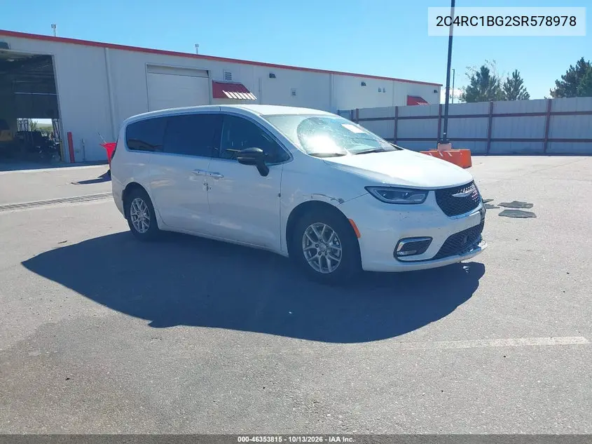 CHRYSLER PACIFICA 2025, VIN 2C4RC1BG2SR578978