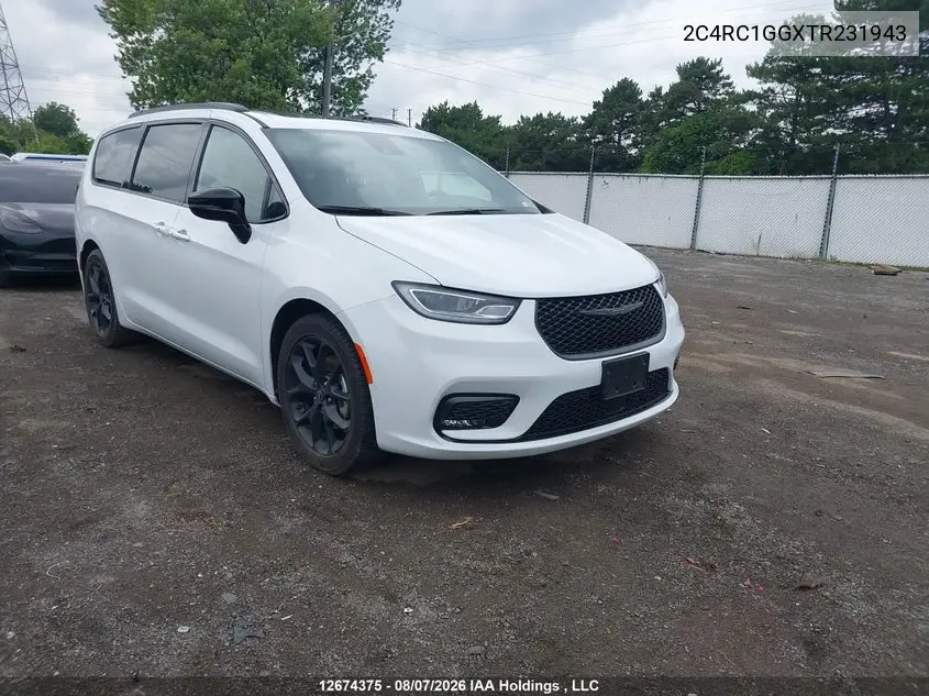 CHRYSLER PACIFICA 2026, VIN 2C4RC1GGXTR231943
