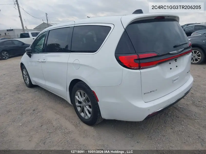2026 CHRYSLER PACIFICA VIN 2C4RC1GG3TR206205 — фото 3