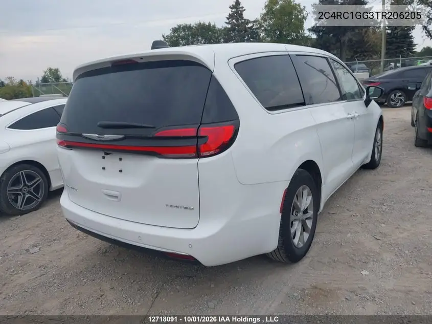 2026 CHRYSLER PACIFICA VIN 2C4RC1GG3TR206205 — фото 4