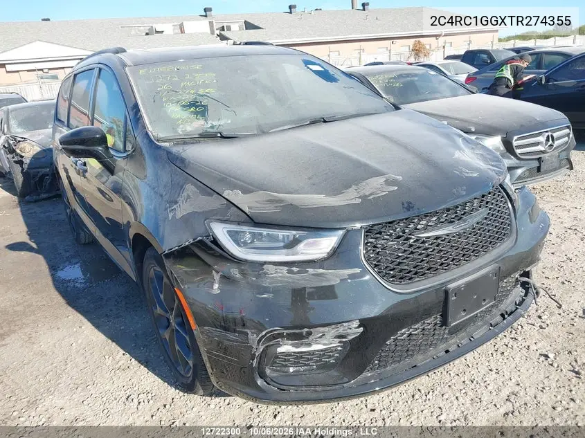 CHRYSLER PACIFICA 2026, VIN 2C4RC1GGXTR274355