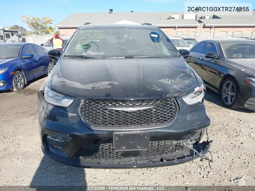 2026 CHRYSLER PACIFICA VIN 2C4RC1GGXTR274355 — фото 13