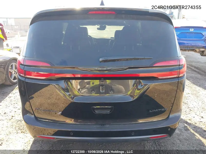 2026 CHRYSLER PACIFICA VIN 2C4RC1GGXTR274355 — фото 17