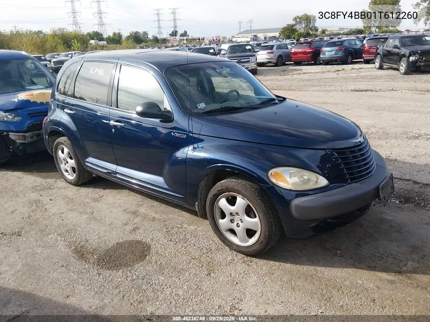 CHRYSLER PT CRUISER 2001, VIN 3C8FY4BB01T612260