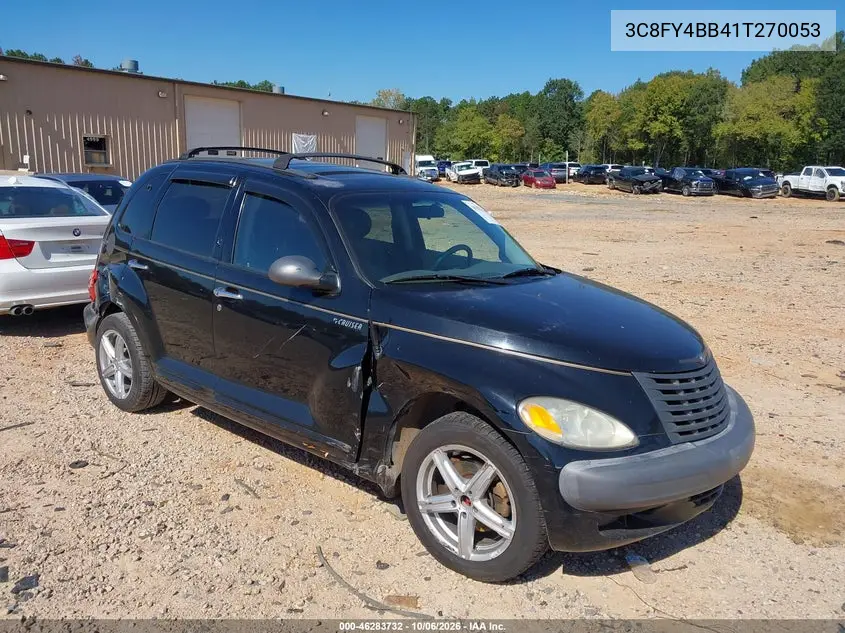CHRYSLER PT CRUISER 2001, VIN 3C8FY4BB41T270053