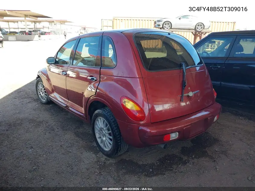 2002 CHRYSLER PT CRUISER VIN 3C4FY48B52T309016 — фото 3