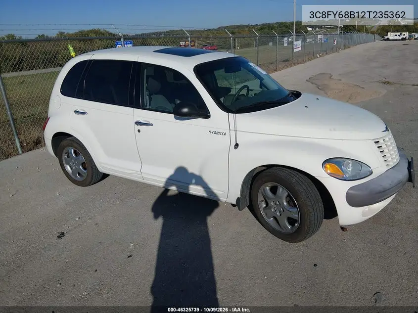 CHRYSLER PT CRUISER 2002, VIN 3C8FY68B12T235362