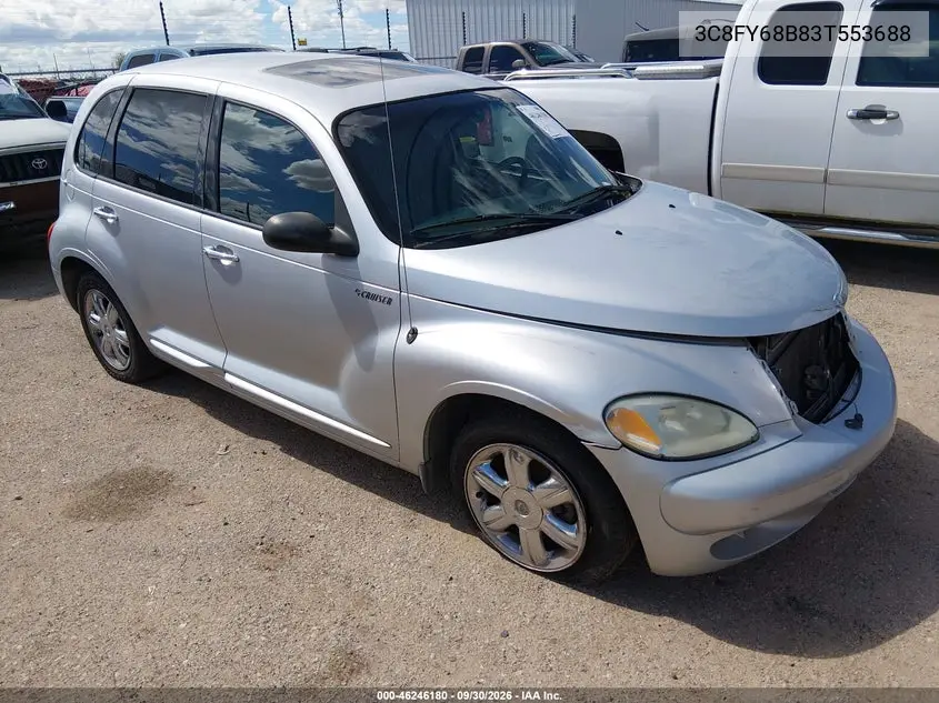 CHRYSLER PT CRUISER 2003, VIN 3C8FY68B83T553688