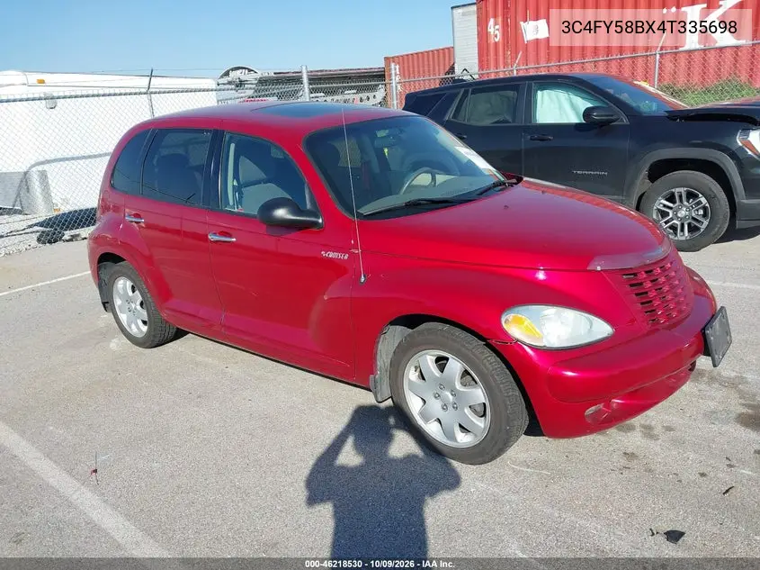 CHRYSLER PT CRUISER 2004, VIN 3C4FY58BX4T335698