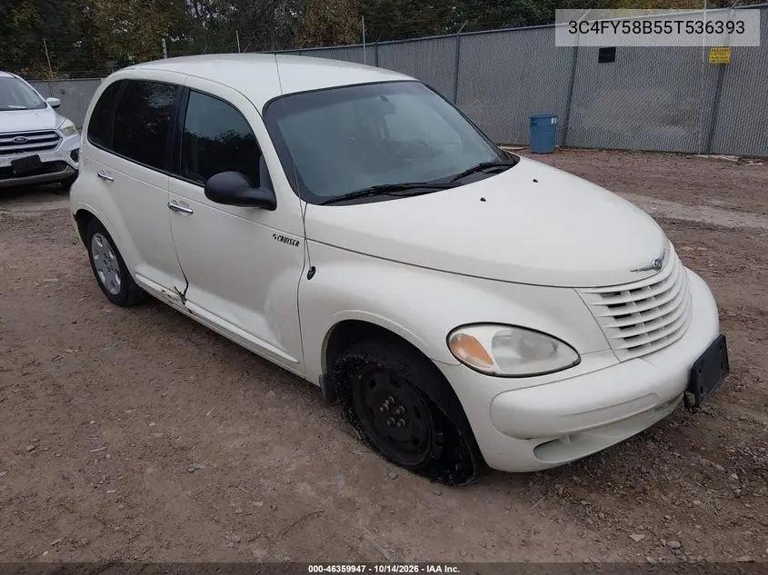 CHRYSLER PT CRUISER 2005, VIN 3C4FY58B55T536393