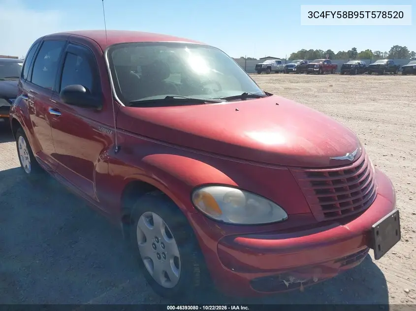 CHRYSLER PT CRUISER 2005, VIN 3C4FY58B95T578520