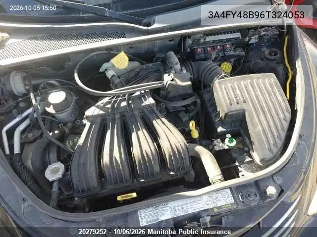 2006 CHRYSLER PT CRUISER VIN 3A4FY48B96T324053 — фото 10