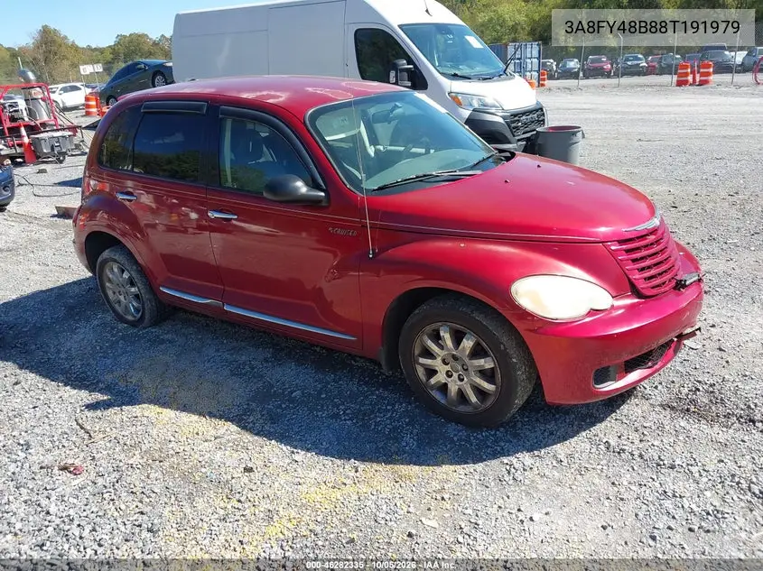 CHRYSLER PT CRUISER 2008, VIN 3A8FY48B88T191979