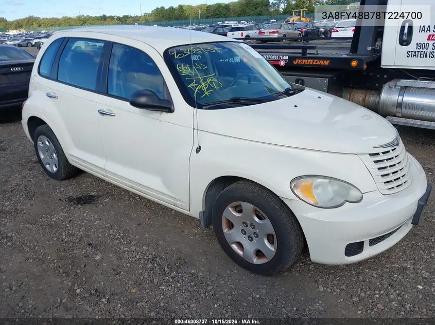 CHRYSLER PT CRUISER 2008, VIN 3A8FY48B78T224700