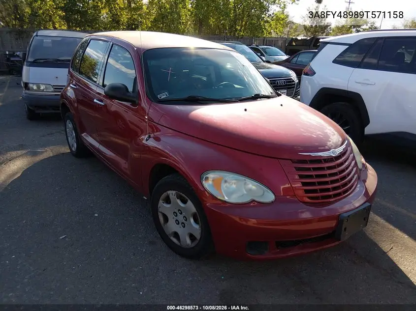 CHRYSLER PT CRUISER 2009, VIN 3A8FY48989T571158
