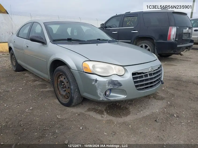 CHRYSLER SEBRING 2006, VIN 1C3EL56R56N235901