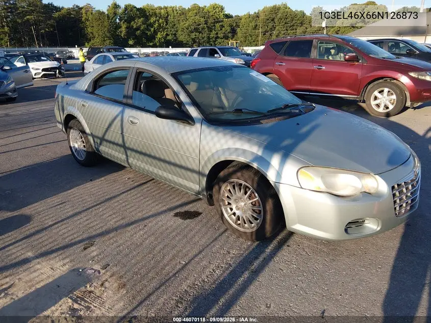 CHRYSLER SEBRING 2006, VIN 1C3EL46X66N126873