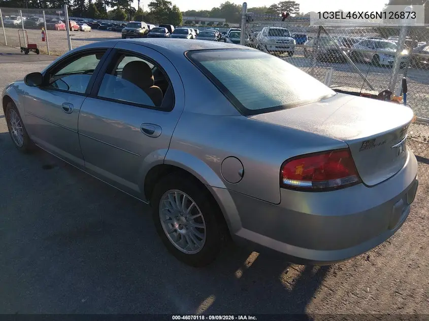 2006 CHRYSLER SEBRING VIN 1C3EL46X66N126873 — фото 3