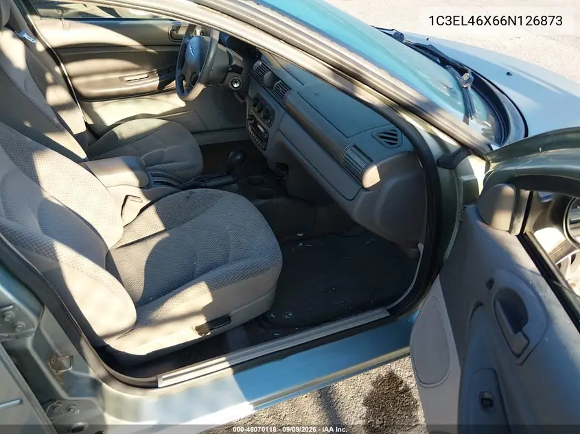 2006 CHRYSLER SEBRING VIN 1C3EL46X66N126873 — фото 5