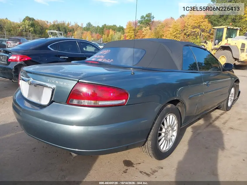 2006 CHRYSLER SEBRING VIN 1C3EL55R06N226413 — фото 4