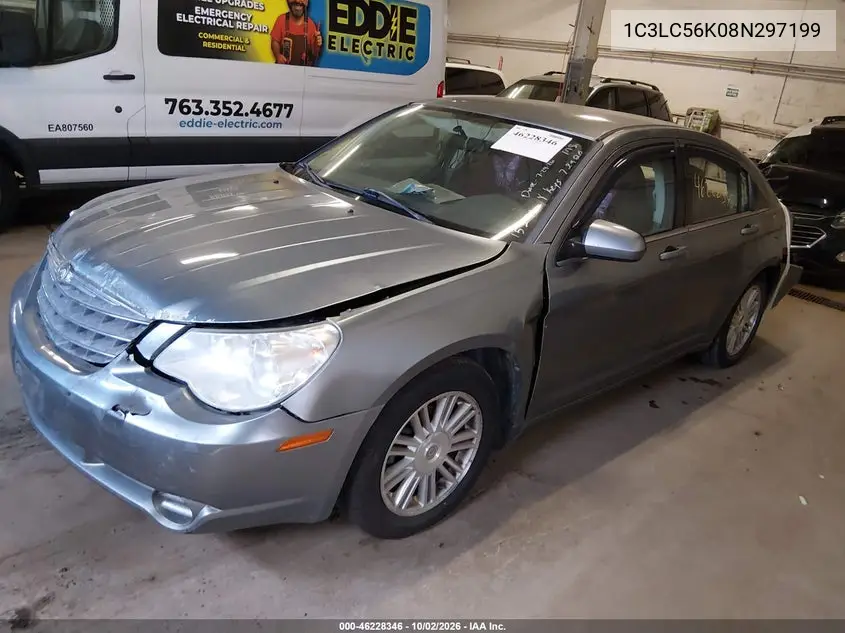 2008 CHRYSLER SEBRING VIN 1C3LC56K08N297199 — фото 2