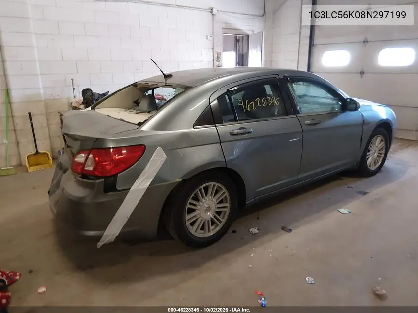 2008 CHRYSLER SEBRING VIN 1C3LC56K08N297199 — фото 4