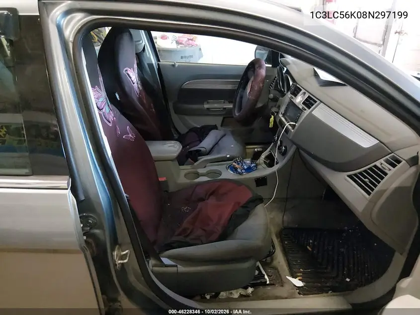 2008 CHRYSLER SEBRING VIN 1C3LC56K08N297199 — фото 5