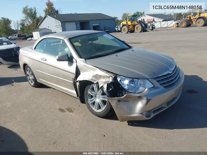 CHRYSLER SEBRING 2008, VIN 1C3LC65M48N148058