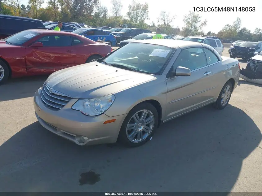 2008 CHRYSLER SEBRING VIN 1C3LC65M48N148058 — фото 2