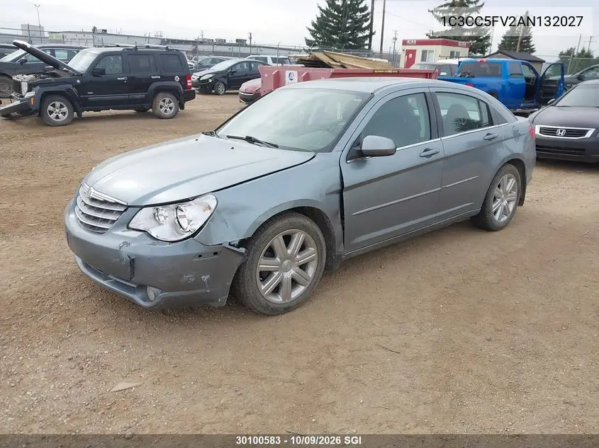 2010 CHRYSLER SEBRING VIN 1C3CC5FV2AN132027 — фото 2