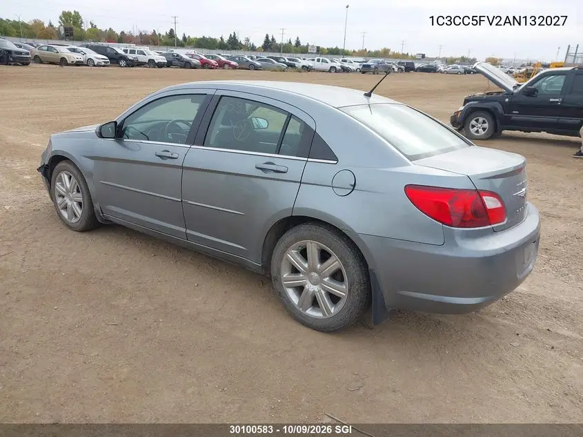 2010 CHRYSLER SEBRING VIN 1C3CC5FV2AN132027 — фото 3