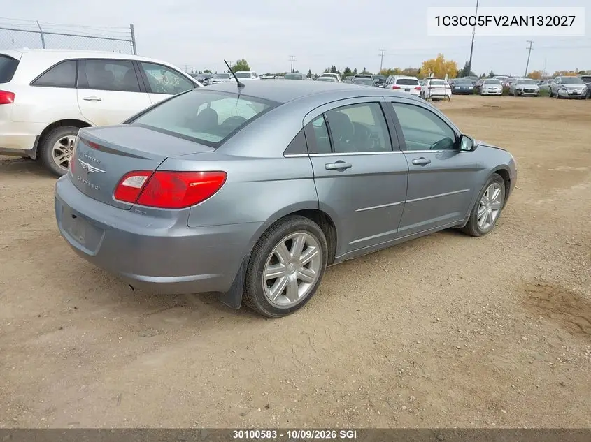 2010 CHRYSLER SEBRING VIN 1C3CC5FV2AN132027 — фото 4