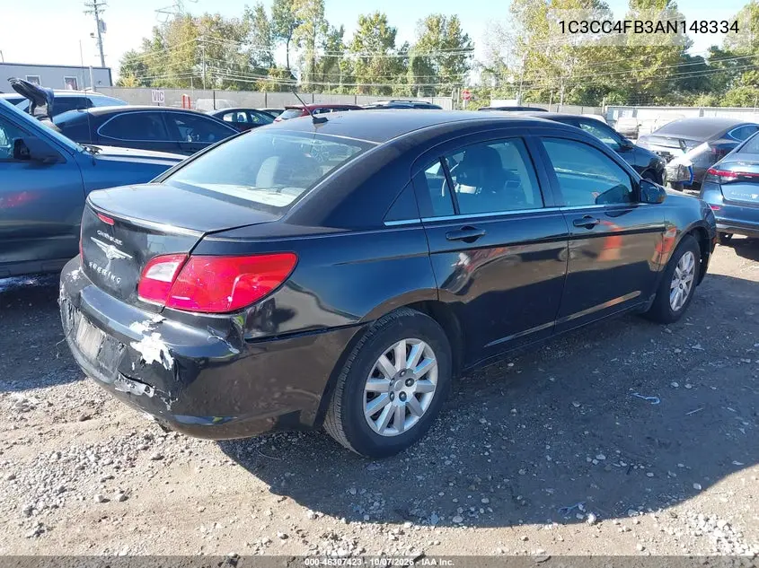 2010 CHRYSLER SEBRING VIN 1C3CC4FB3AN148334 — фото 4