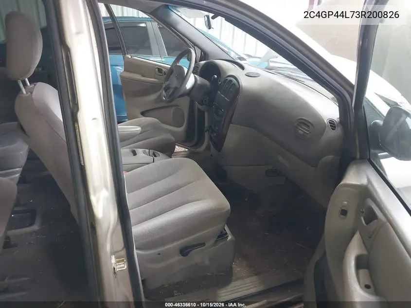2003 CHRYSLER TOWN & COUNTRY VIN 2C4GP44L73R200826 — фото 5