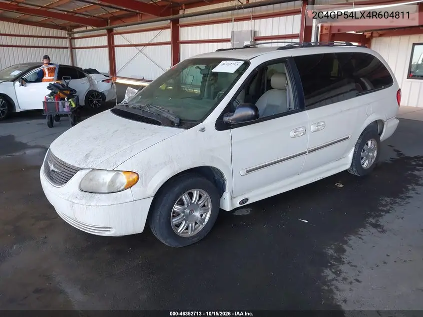 2004 CHRYSLER TOWN & COUNTRY VIN 2C4GP54LX4R604811 — фото 2