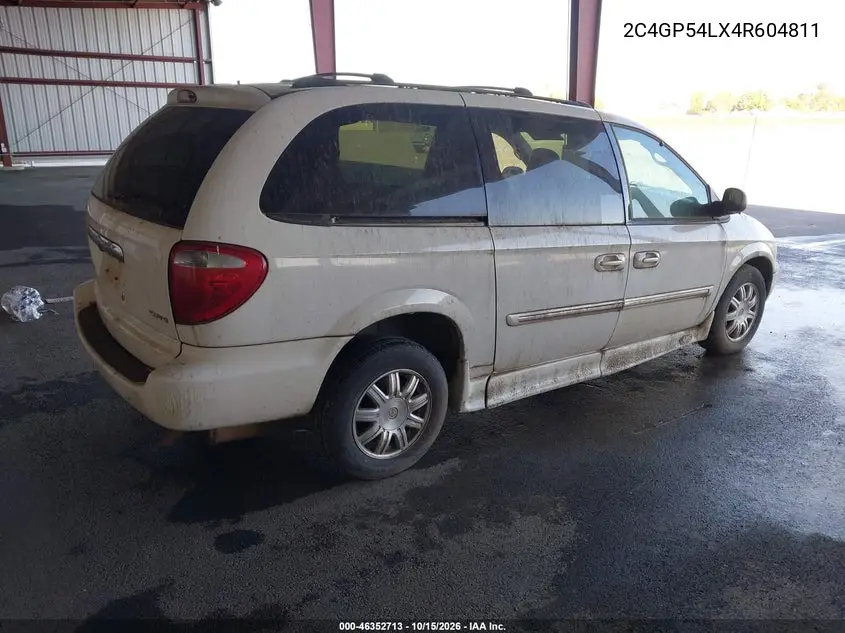 2004 CHRYSLER TOWN & COUNTRY VIN 2C4GP54LX4R604811 — фото 4
