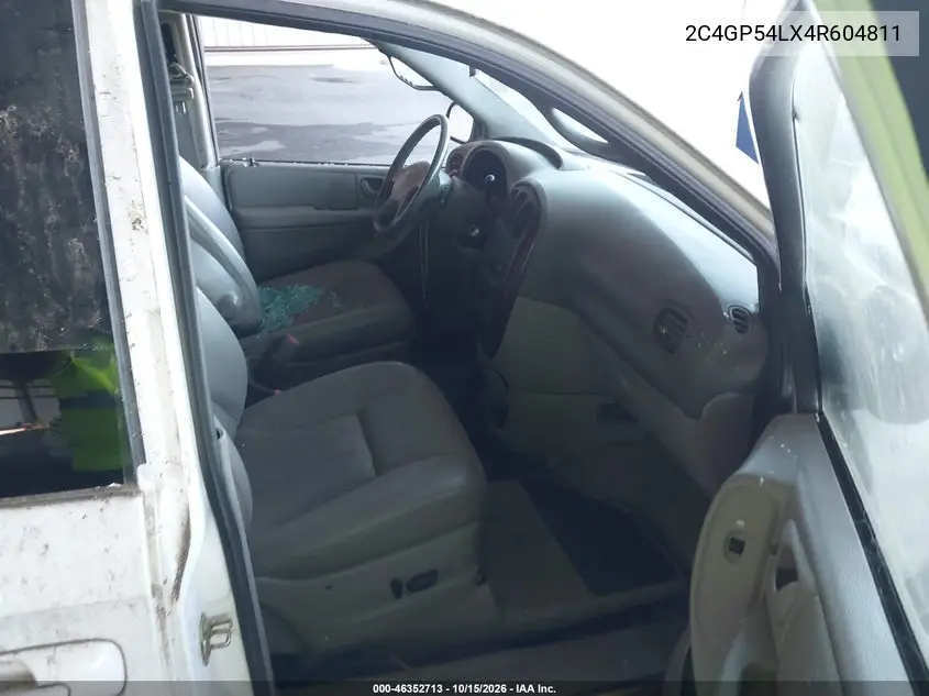 2004 CHRYSLER TOWN & COUNTRY VIN 2C4GP54LX4R604811 — фото 5