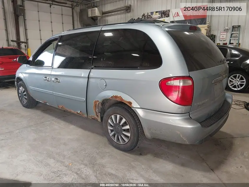 2005 CHRYSLER TOWN & COUNTRY VIN 2C4GP44R85R170906 — фото 3