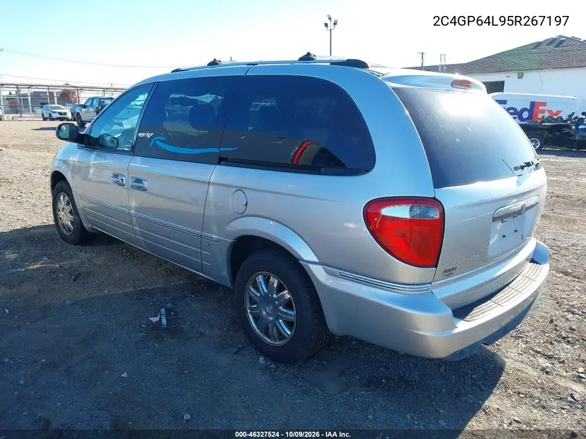 2005 CHRYSLER TOWN & COUNTRY VIN 2C4GP64L95R267197 — фото 3