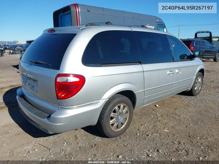 2005 CHRYSLER TOWN & COUNTRY VIN 2C4GP64L95R267197 — фото 4